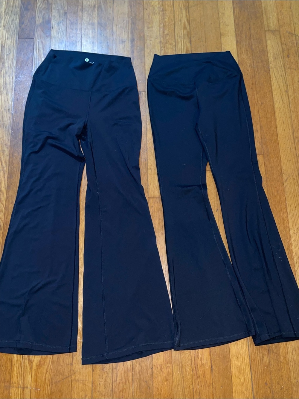 Black flare leggings bundle